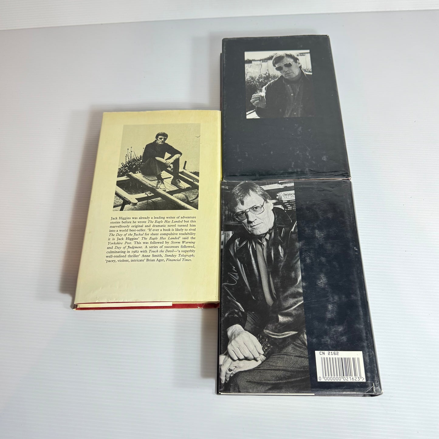 Jack Higgins Book Bundle x 3 : Confessional, on Dangerous Ground, Exocet (3079)