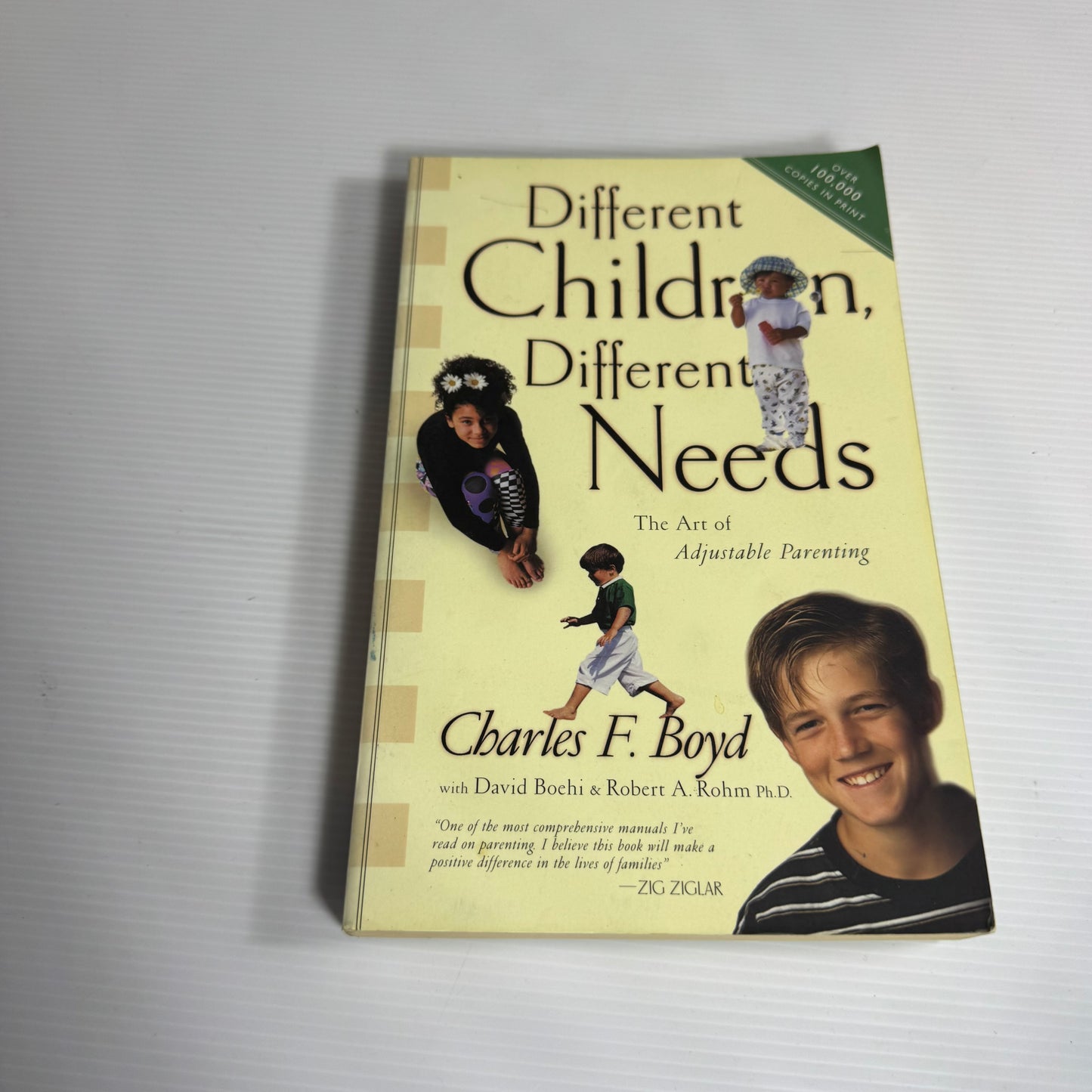 Different Children, Different Needs : The Art of Adjustable Parenting - Charles F. Boyd