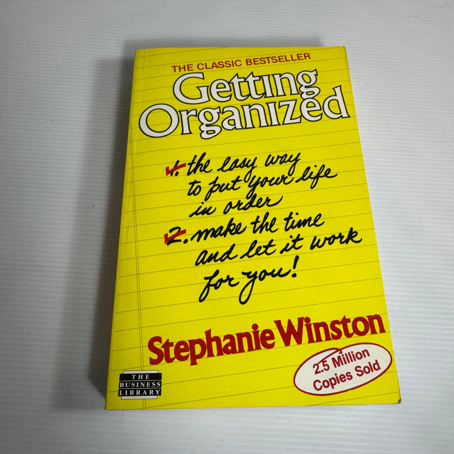 Getting Organized - Stephanie Winston