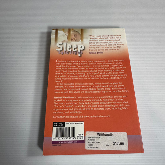 Sleep Solutions : Quiet Nights for You and Your Child from Birth to Five Years - Rachel Waddilove