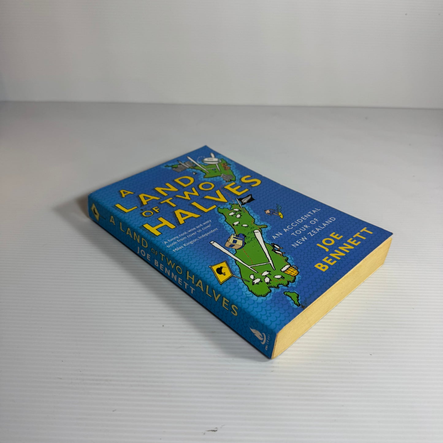 A Land of Two Halves : An Accidental Tour of New Zealand - Jo Bennett