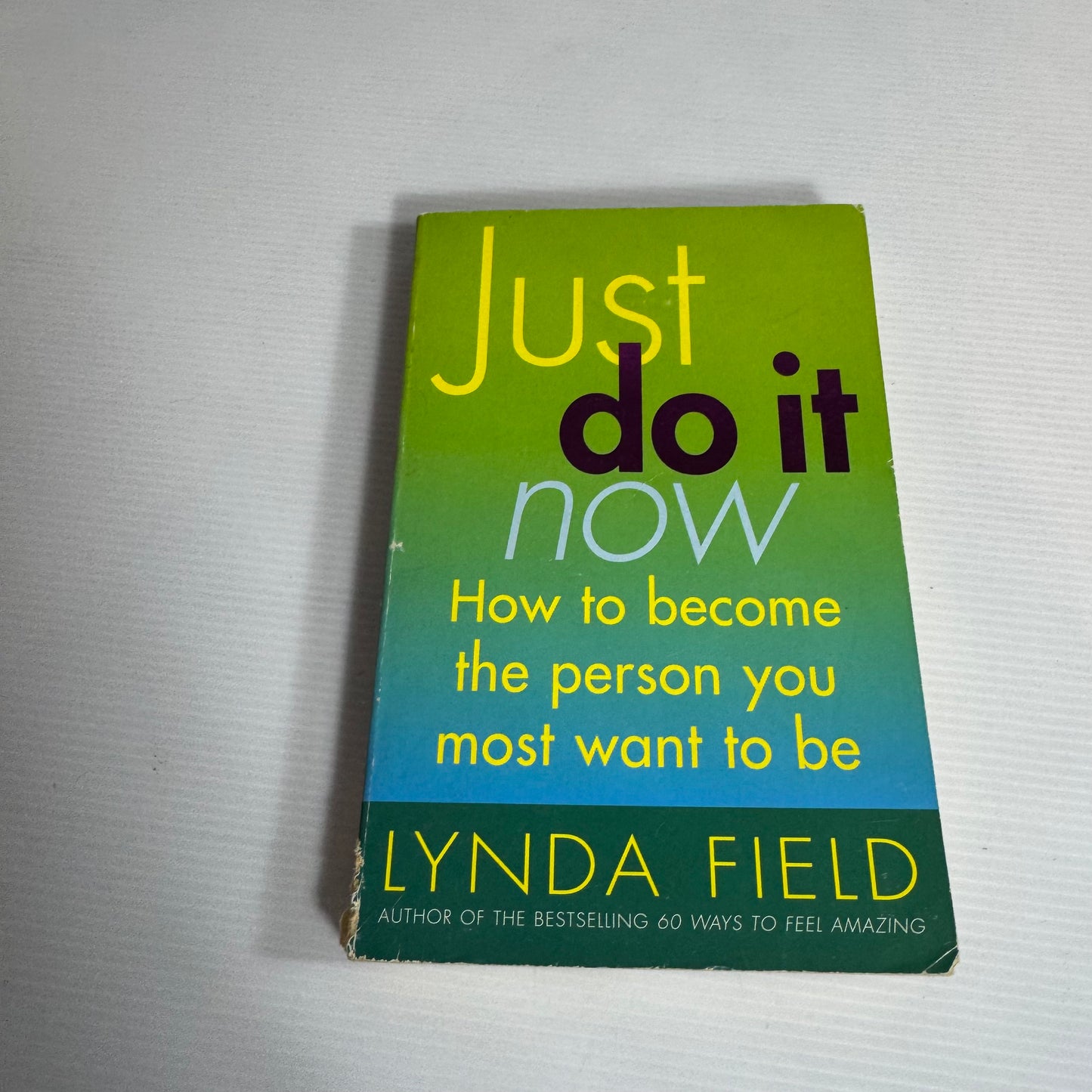 Just Do It Now : How To Become The Person You Most Want to Be - Lynda Field