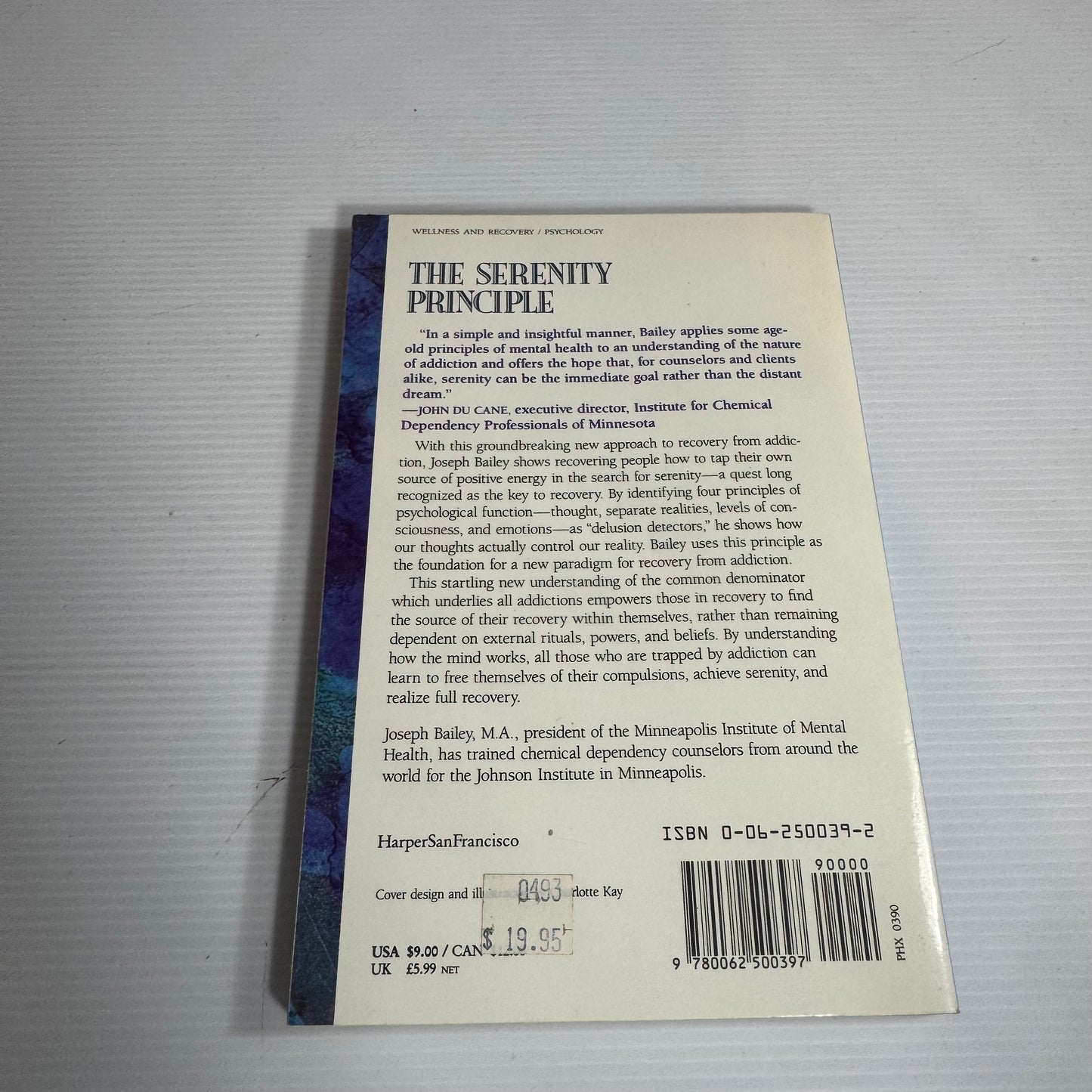 The Serenity Principle : Finding Inner Peace In Recovery - Joseph V. Bailey