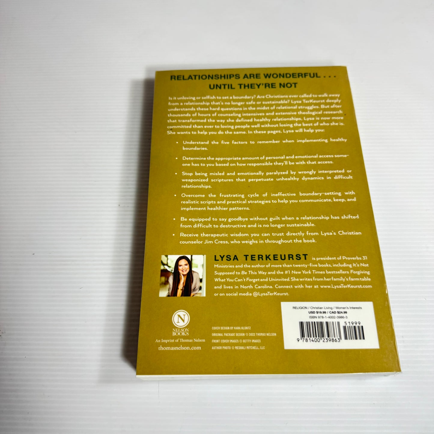 Good Boundaries and Goodbyes - Lysa Terkeurst