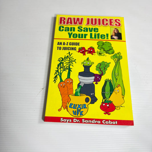 Raw Juices Can Save Your LIie!  An A-Z Guide To Juicing - Dr Sandra Cabot