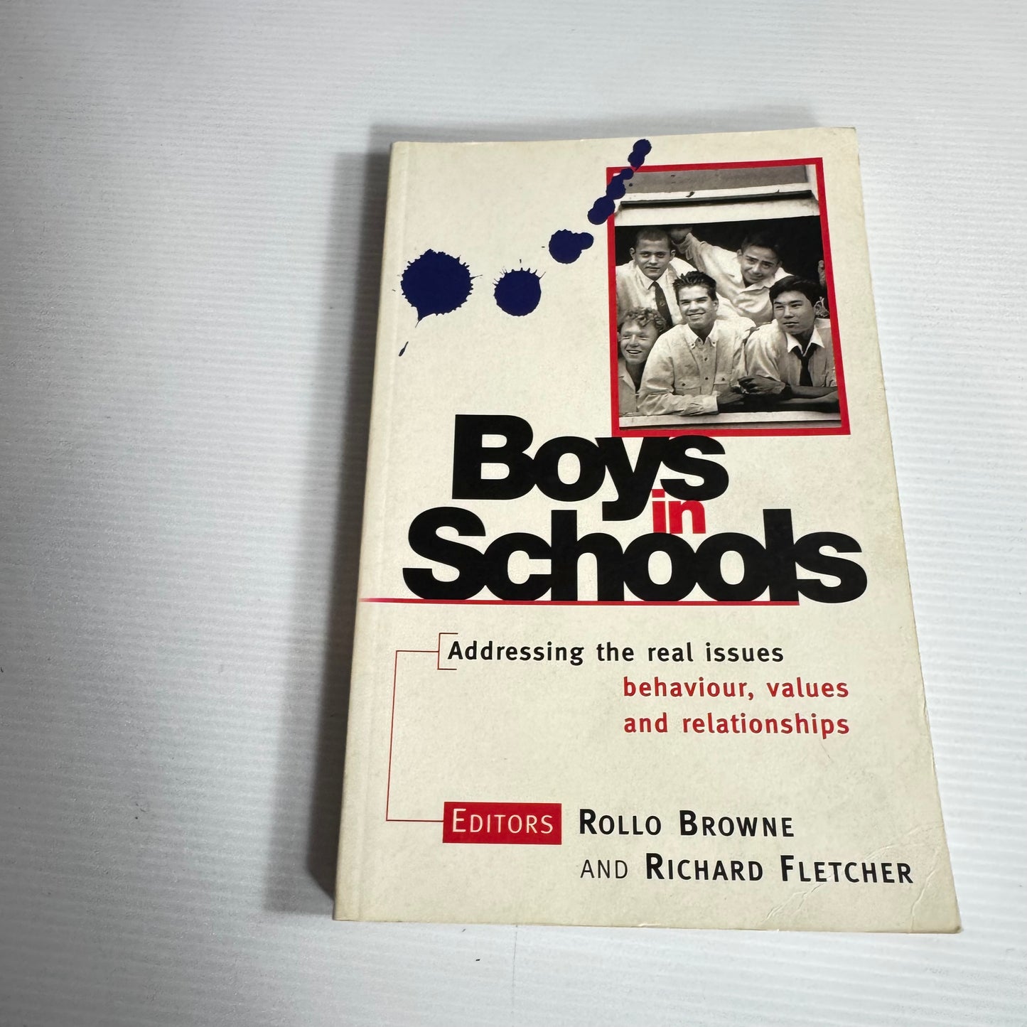 Boys In Schools : Addressing the Real Issues Behaviour, Values & Relationships - Rollo Browne and Richard Fletcher