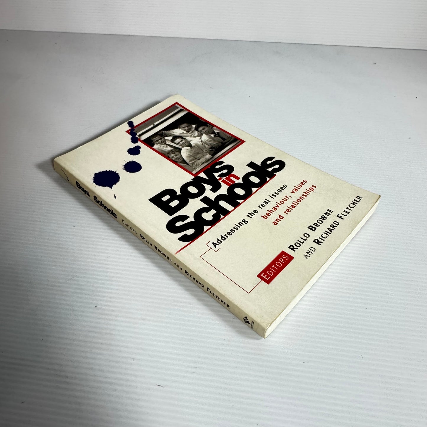 Boys In Schools : Addressing the Real Issues Behaviour, Values & Relationships - Rollo Browne and Richard Fletcher