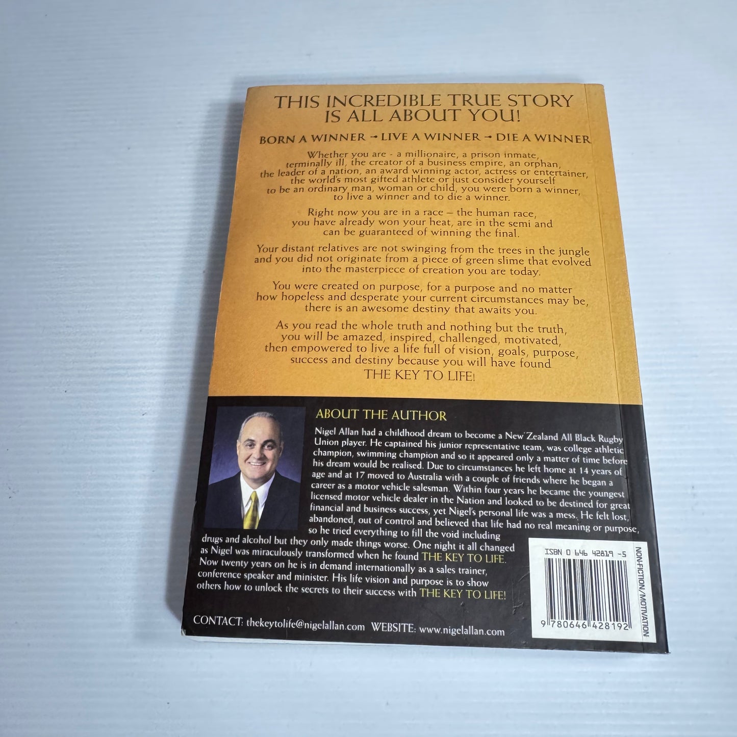 The Key To Life - Nigel Allan