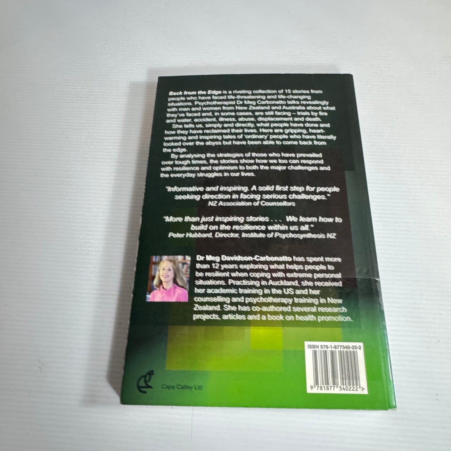 Back From The Edge - Meg Carbonatto