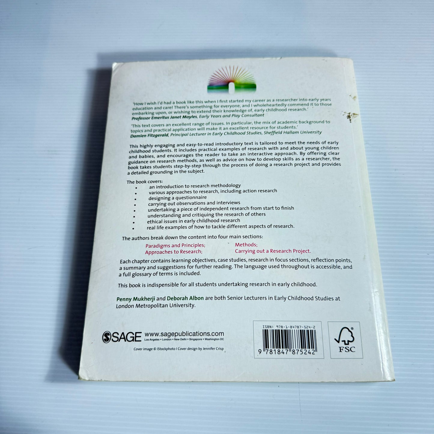Research Methods In Early Childhood : An Introductory Guide - Penny Mukherji and Deborah Albon