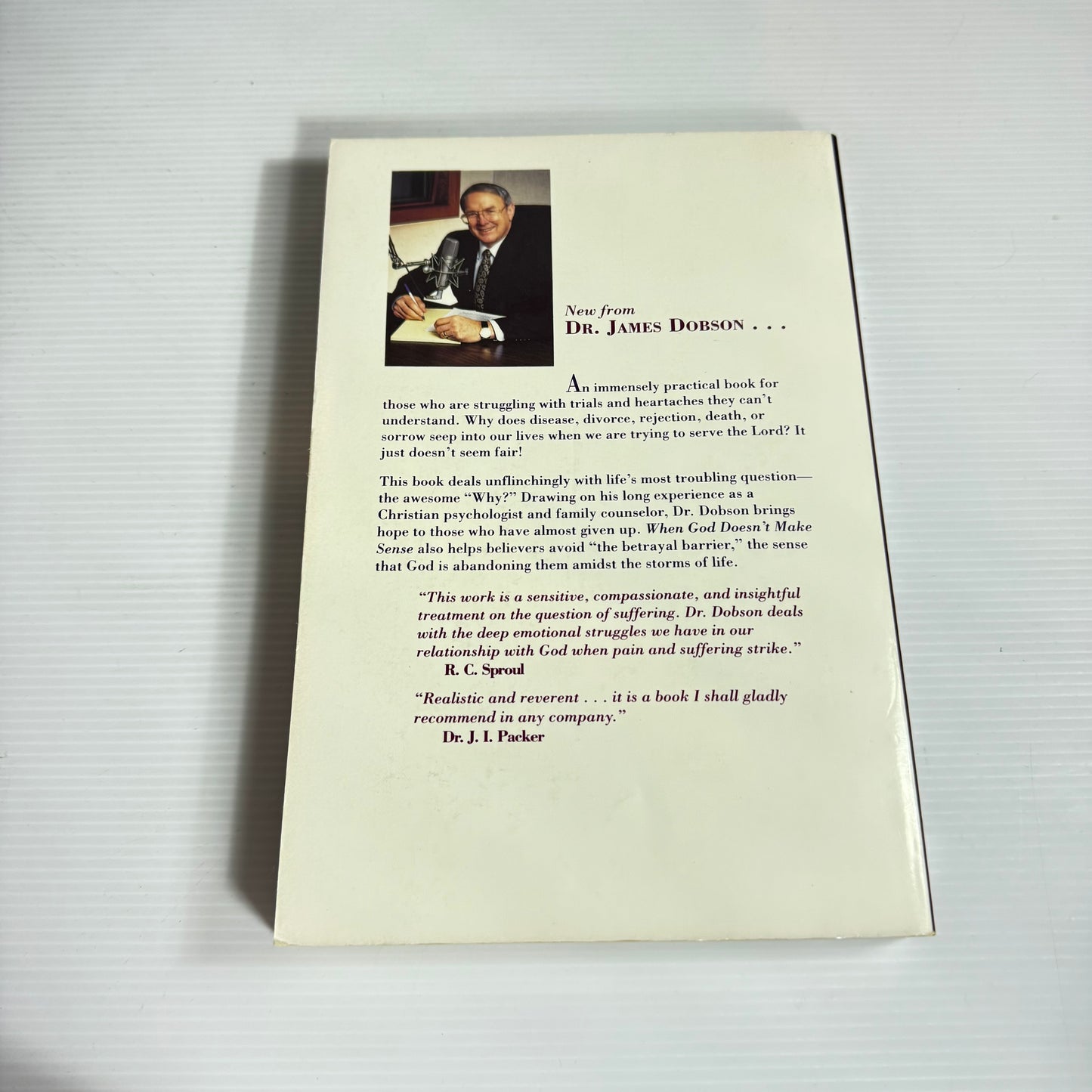 When God Doesn't Make Sense - Dr. James Dobson