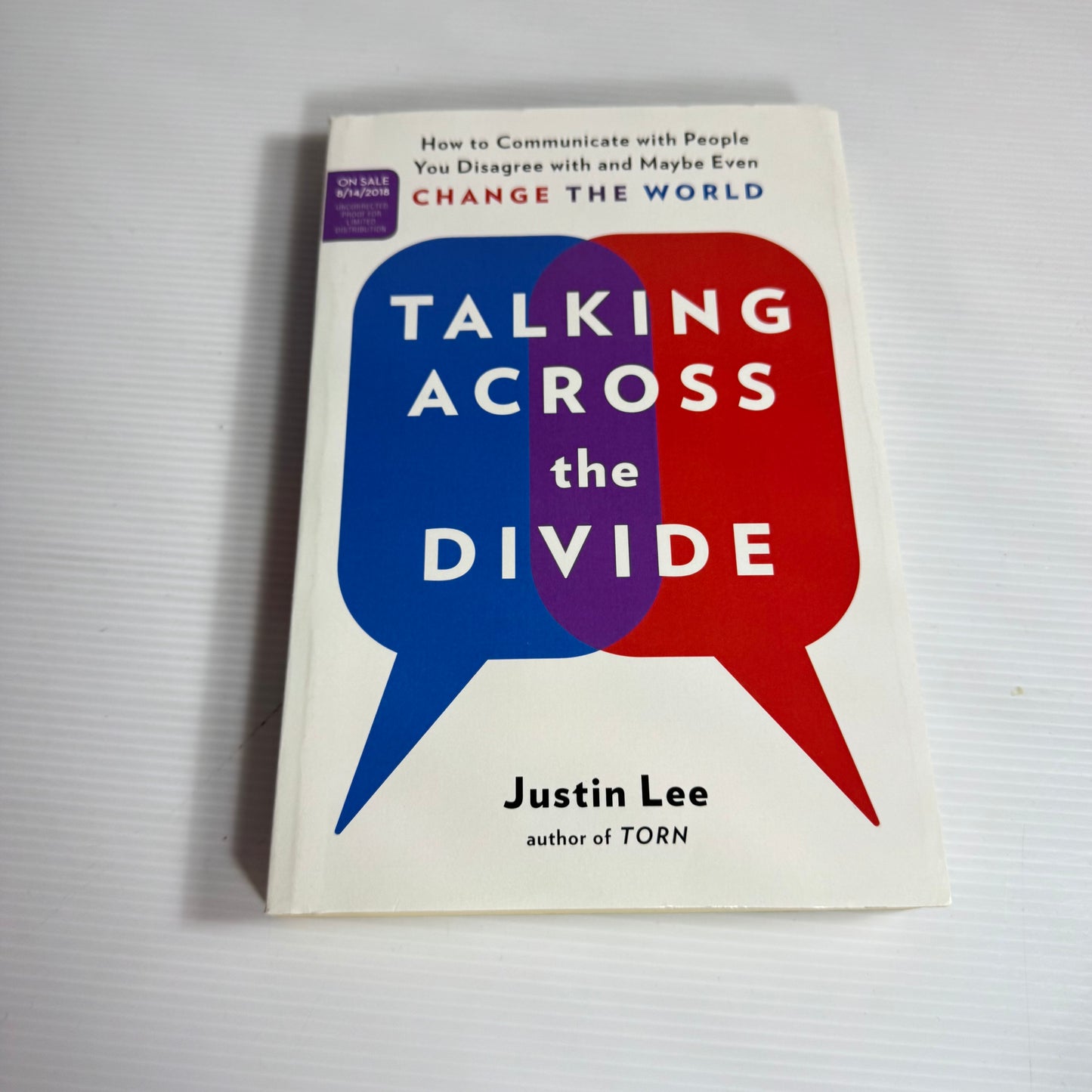 Talking Across The Divide - Justine Lee