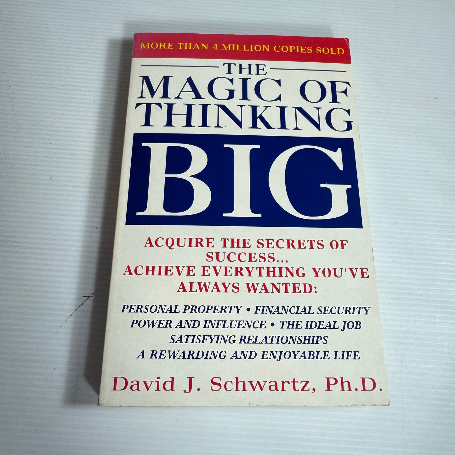 The Magic of Thinking Big : Acquire The Secrets of Success - David J. Schwartz, Ph.D.