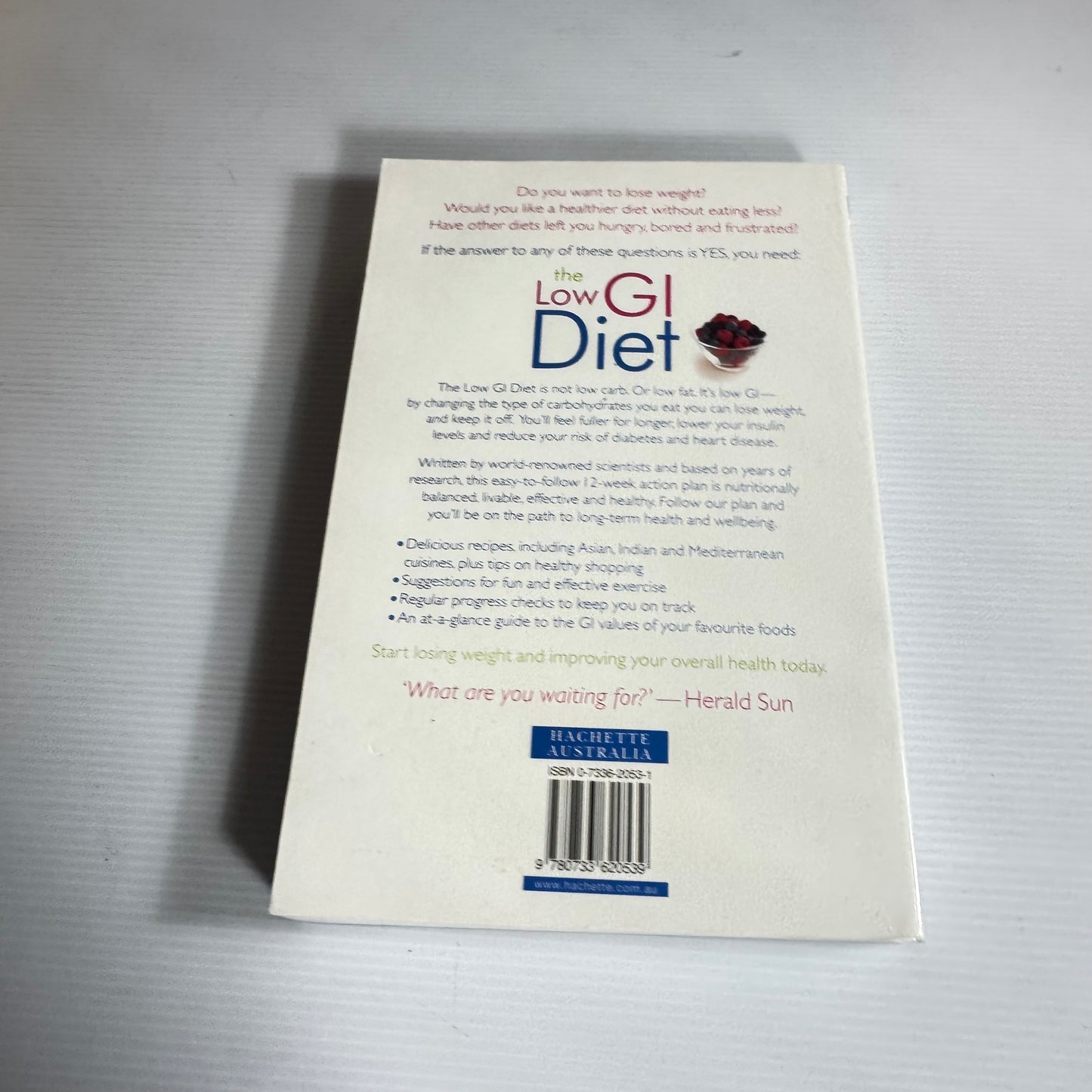 The Low GI Diet - Prof Jennie Brand-Miller, Kaye Foster-Powell & Joanna McMillan-Price