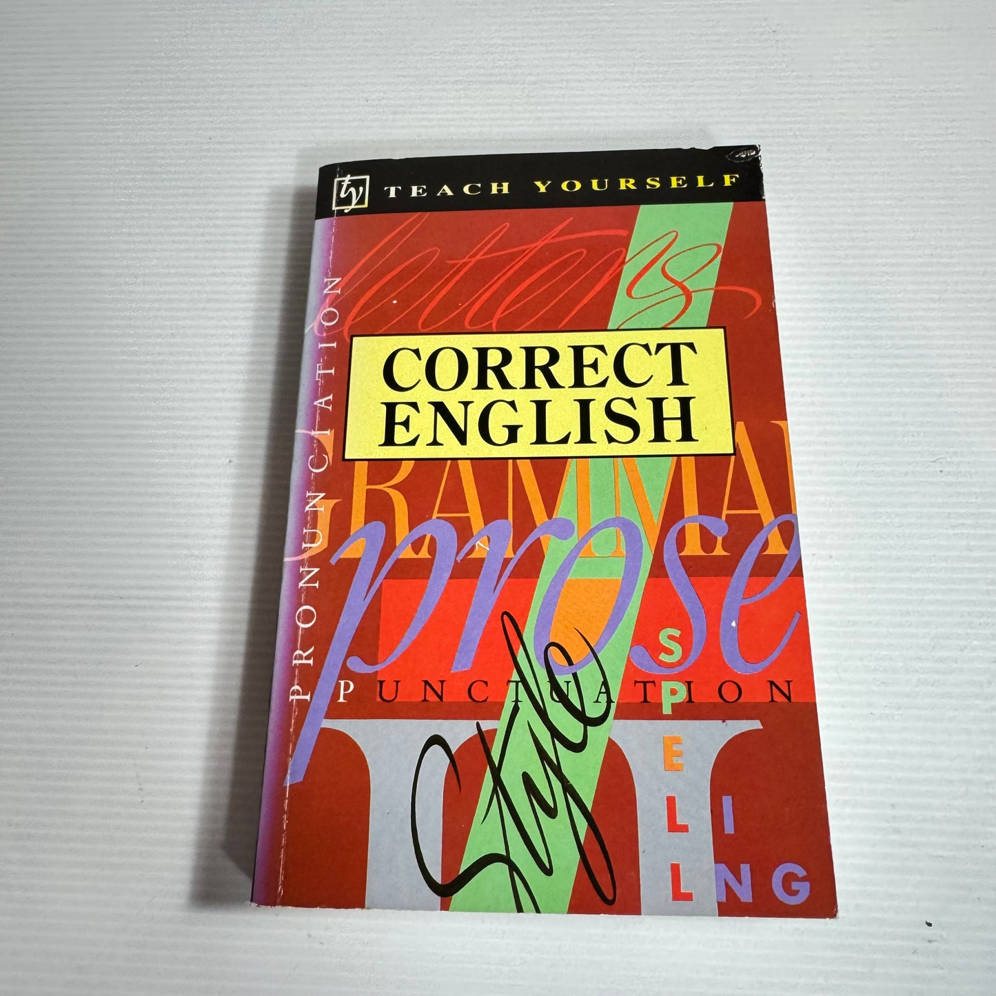 Teach Yourself Correct English