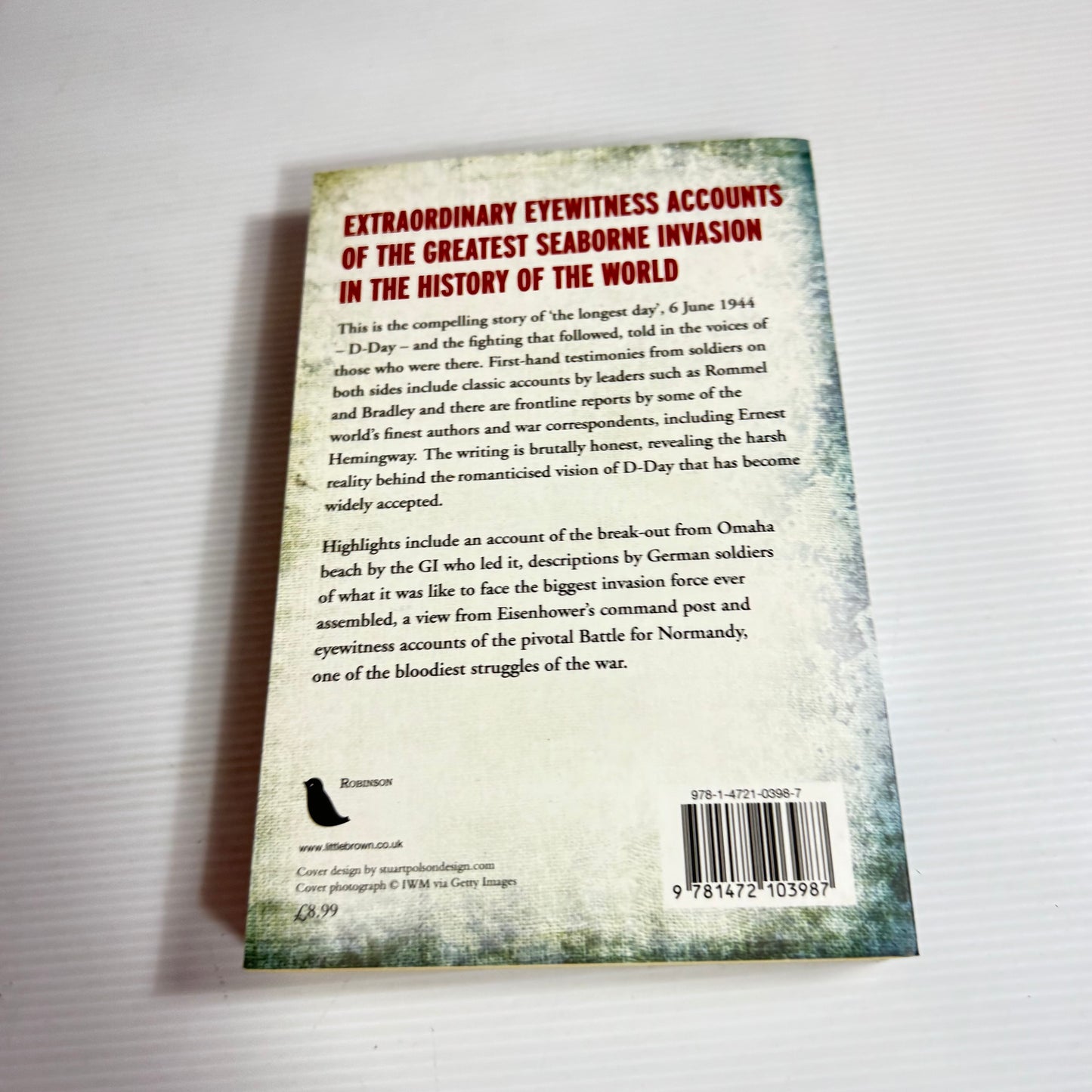 Voices from D-Day : Eyewitness Accounts of the Battle for Normandy - Edited by Jon E. Lewis