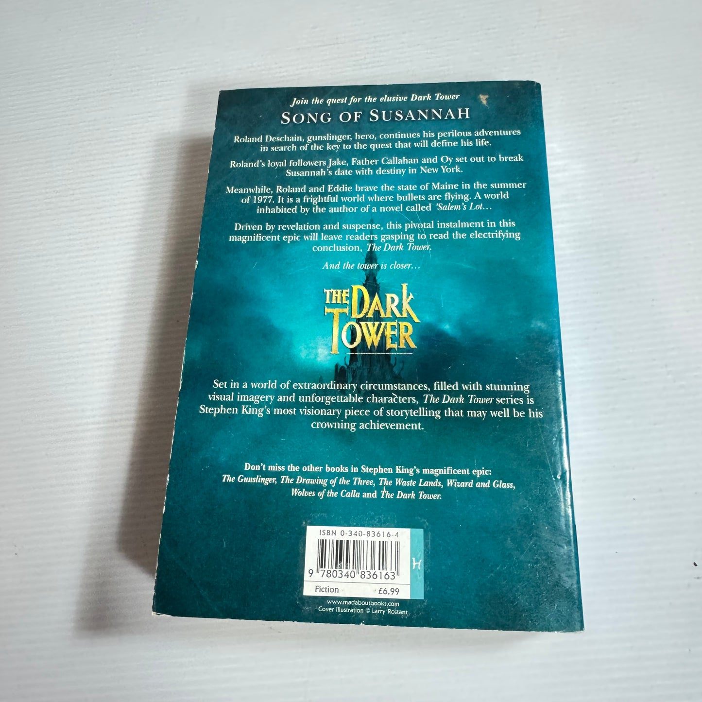 Song Of Susannah : The Dark Tower - Stephen King