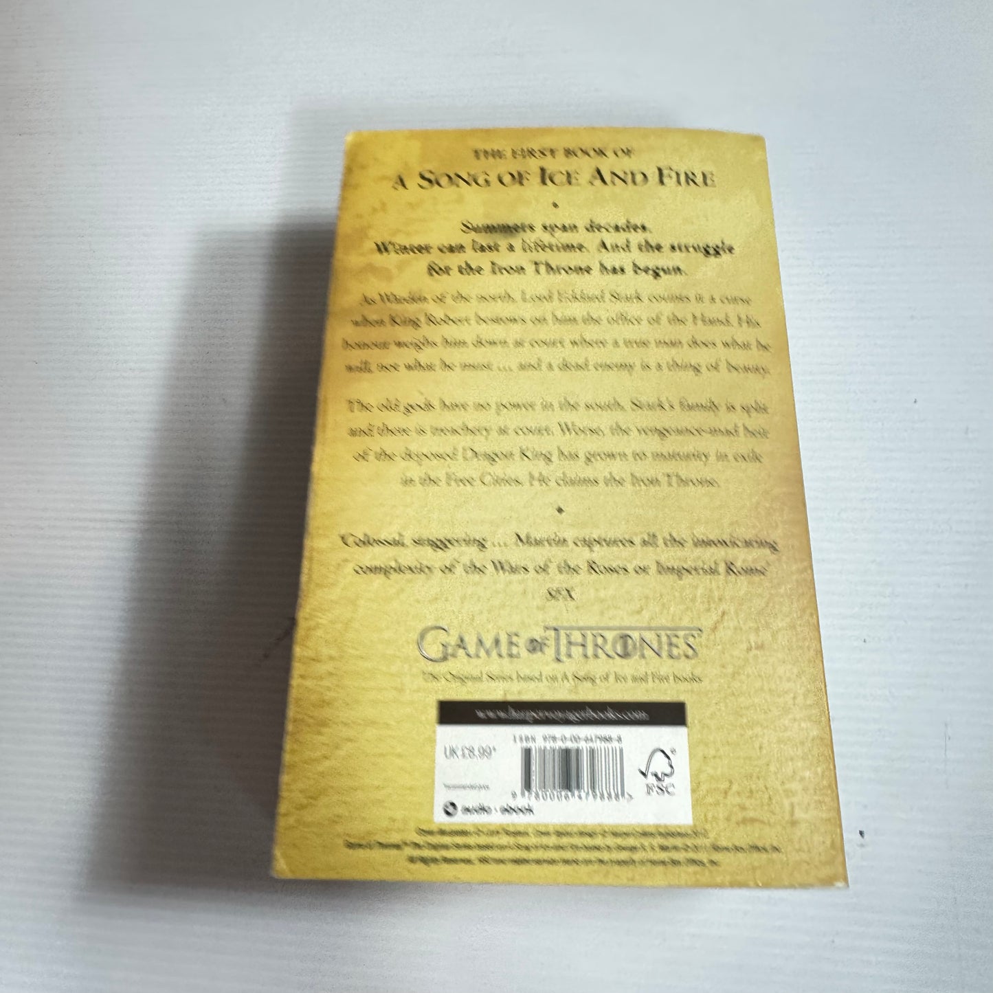 A Game of Thrones - George R.R. Martin