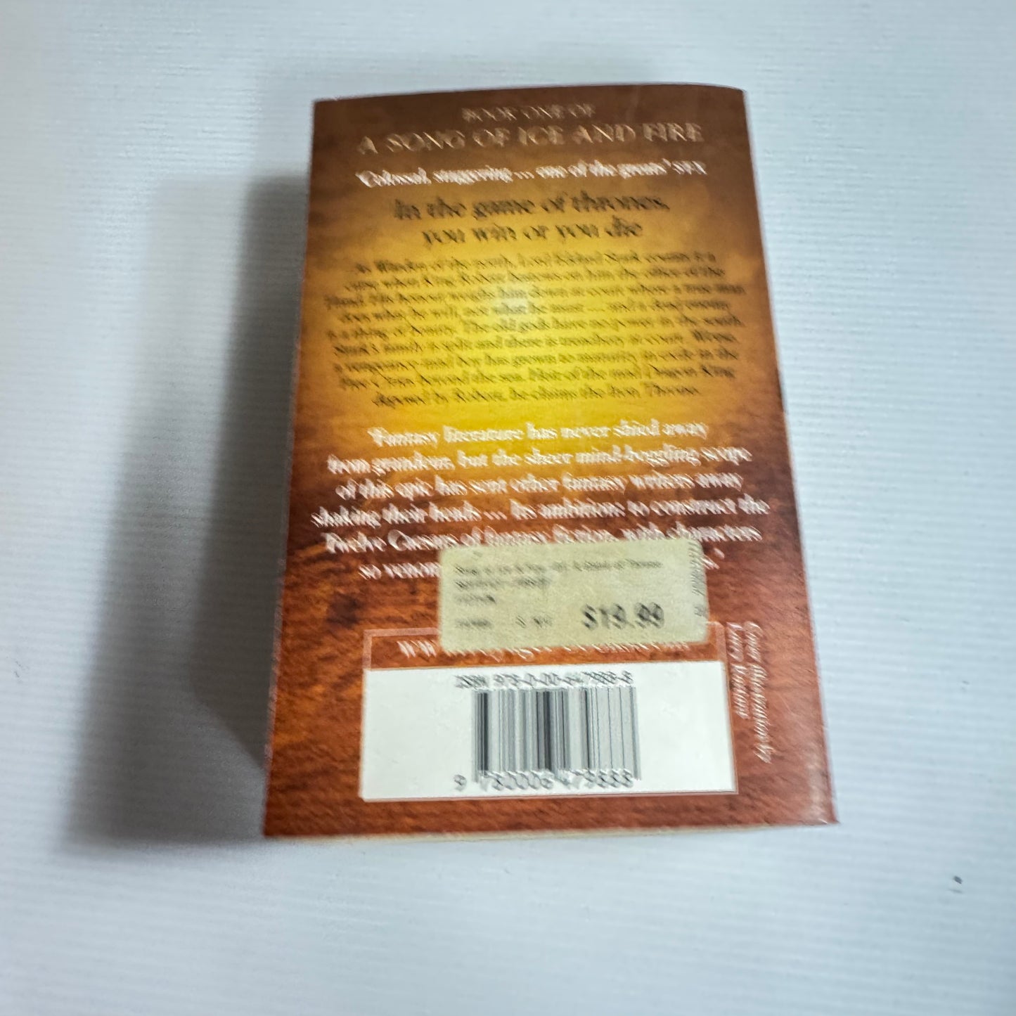 A Game of Thrones - George R.R. Martin