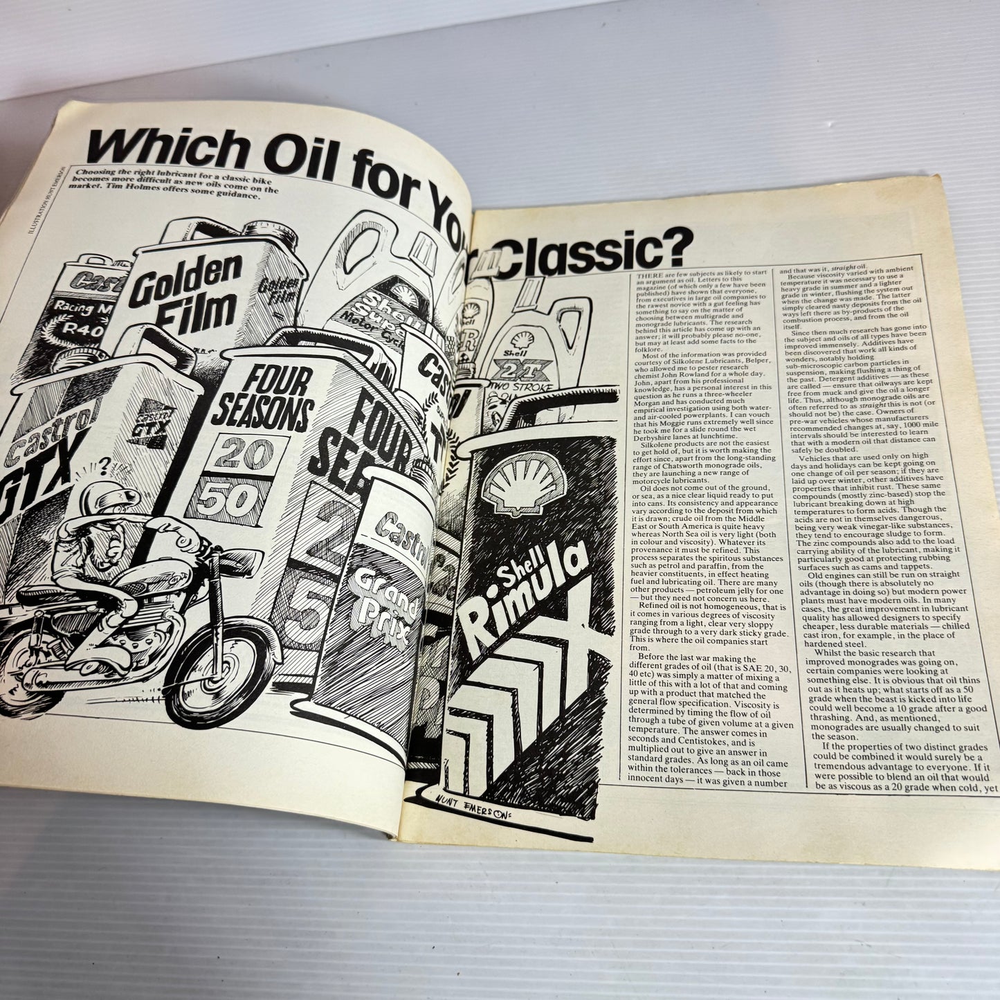 Classic Bike Magazine Book Bundle x 3 : Issues - February/March 1981, July 1981 & April 1982 (Vintage)(2546)