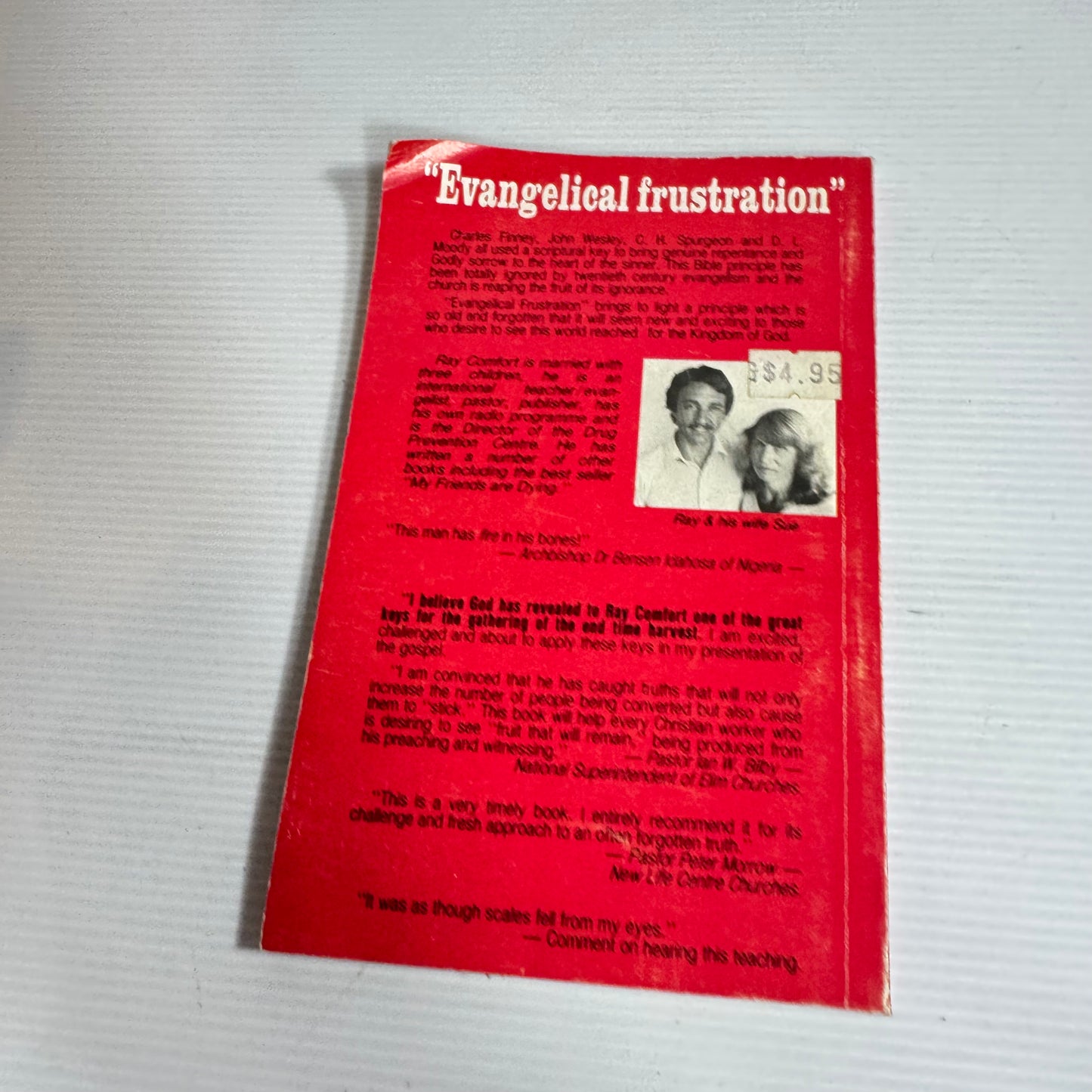 Evangelical Frustration - Ray Comfort (Vintage 1982)