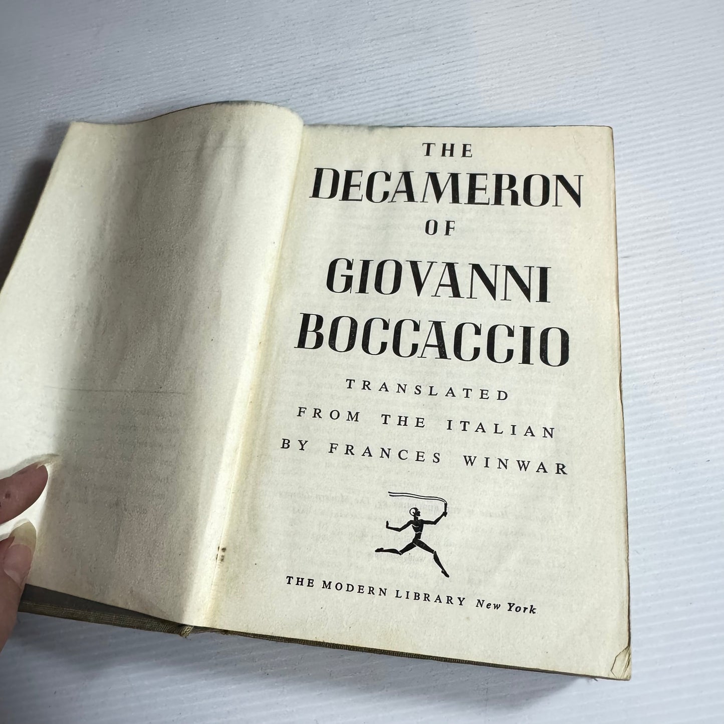 The Decameron - Giovanni Boccaccio (Vintage 1955)