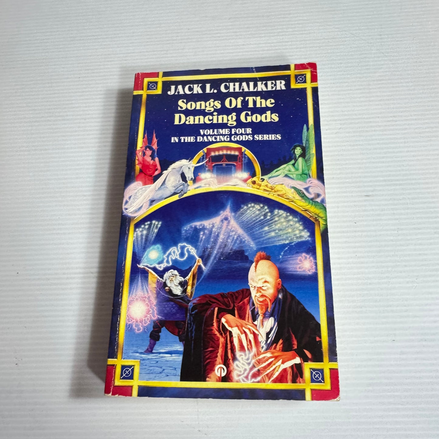 Songs Of The Dancing Gods : Vol 4 In The Dancing Gods Series - Jack L. Chalker (Vintage 1990)