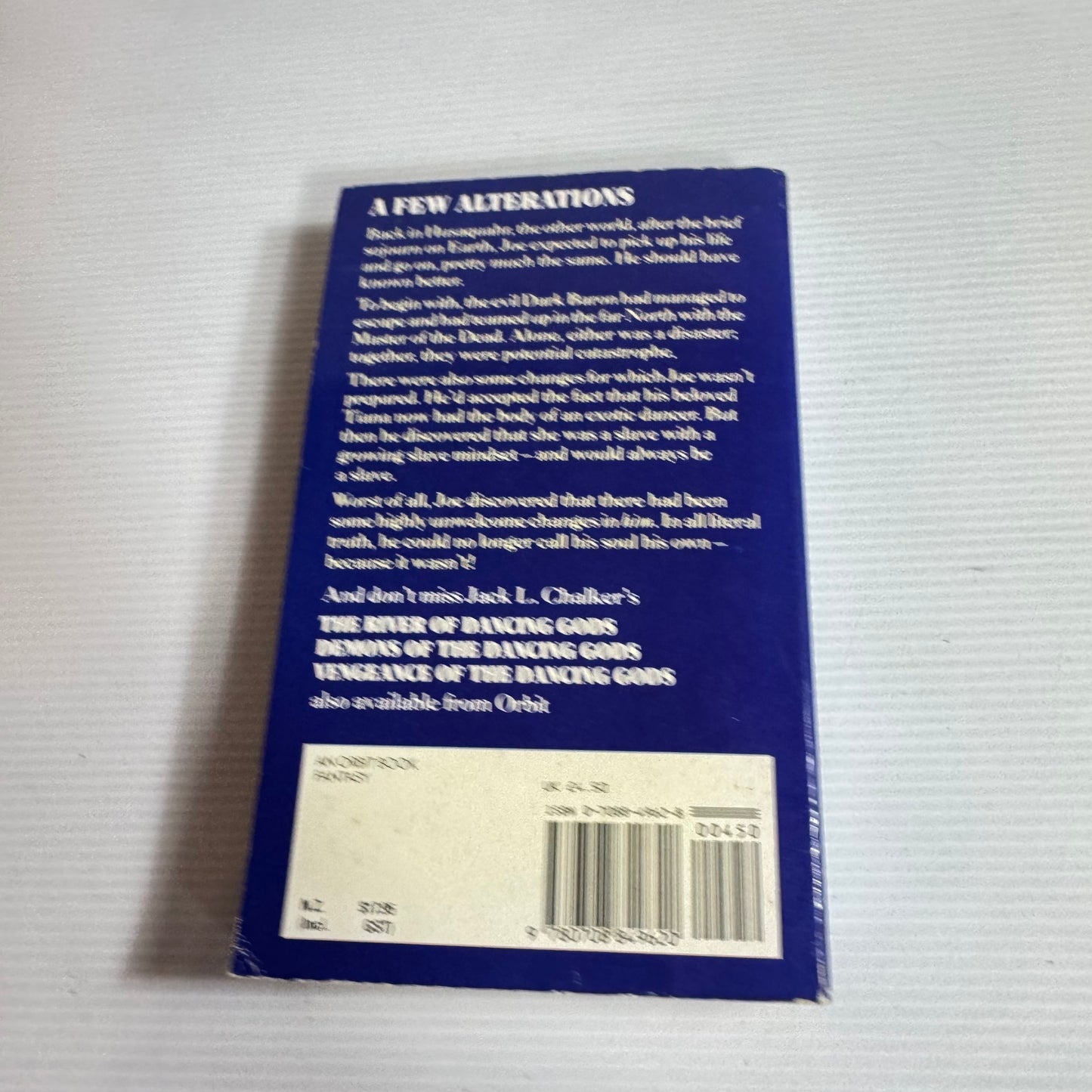 Songs Of The Dancing Gods : Vol 4 In The Dancing Gods Series - Jack L. Chalker (Vintage 1990)