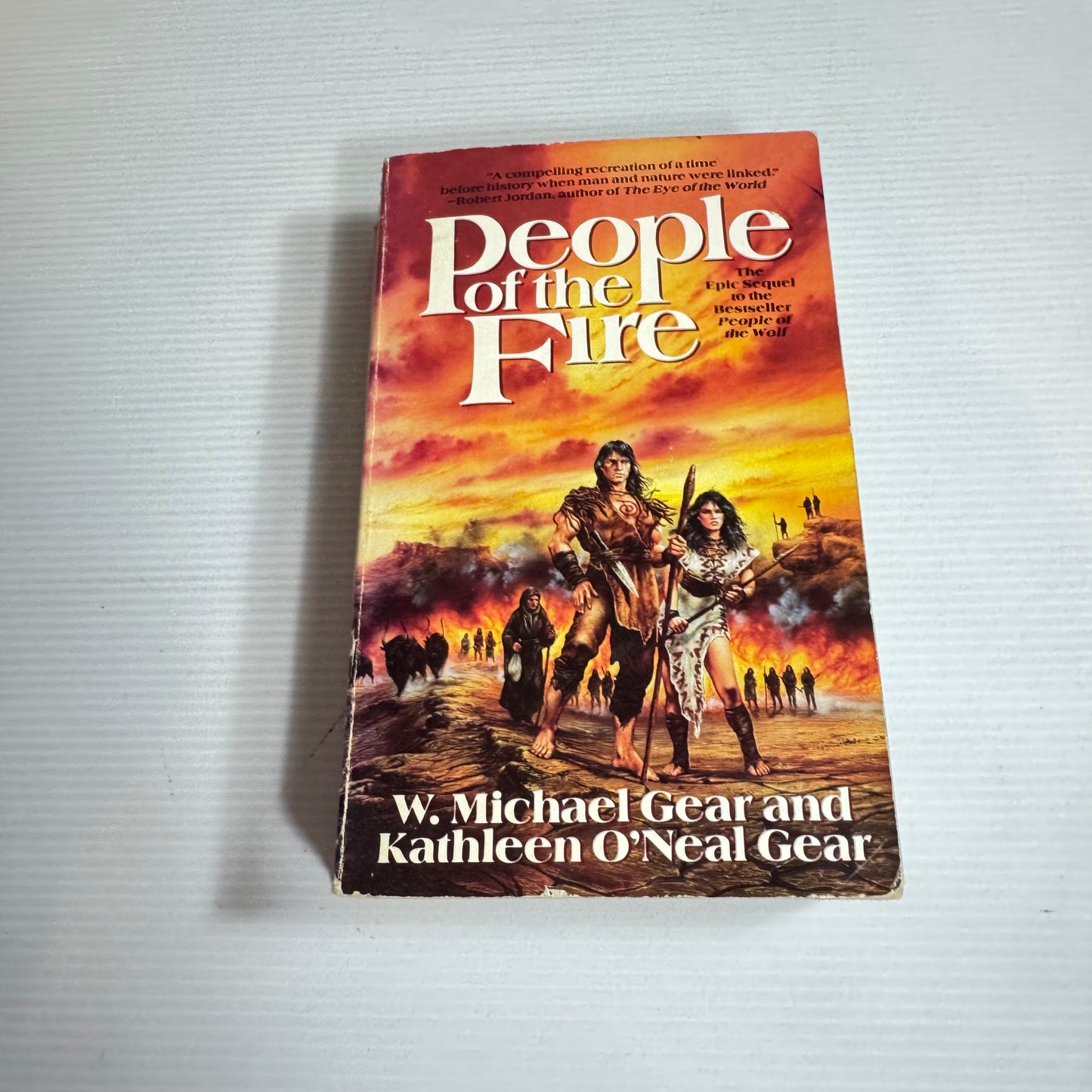 People Of The Fire - W. Michael Gear And Kathleen O'Neal Gear (Vintage 1991)