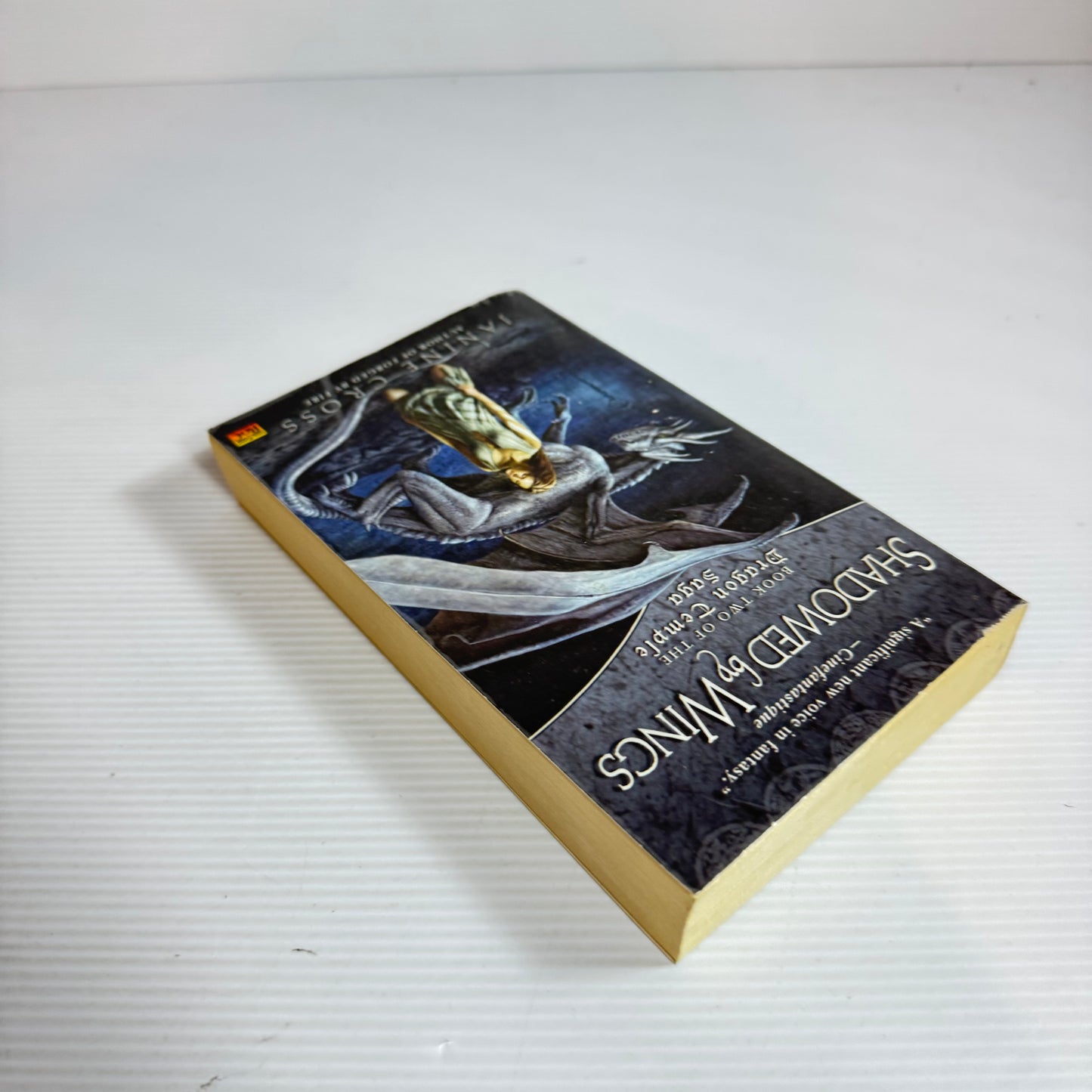 Shadowed By Wings : Book 2 Of The Dragon Temple Saga - Janine Cross