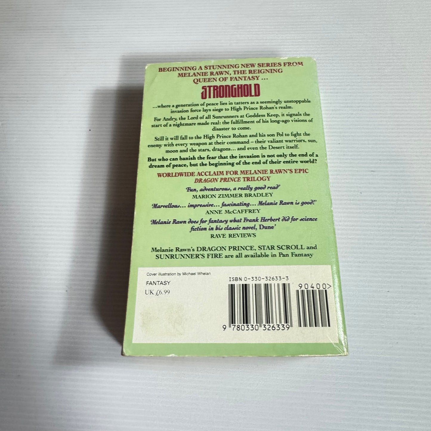 Stronghold : Dragon Star Book One - Melanie Rawn (Vintage 1990)