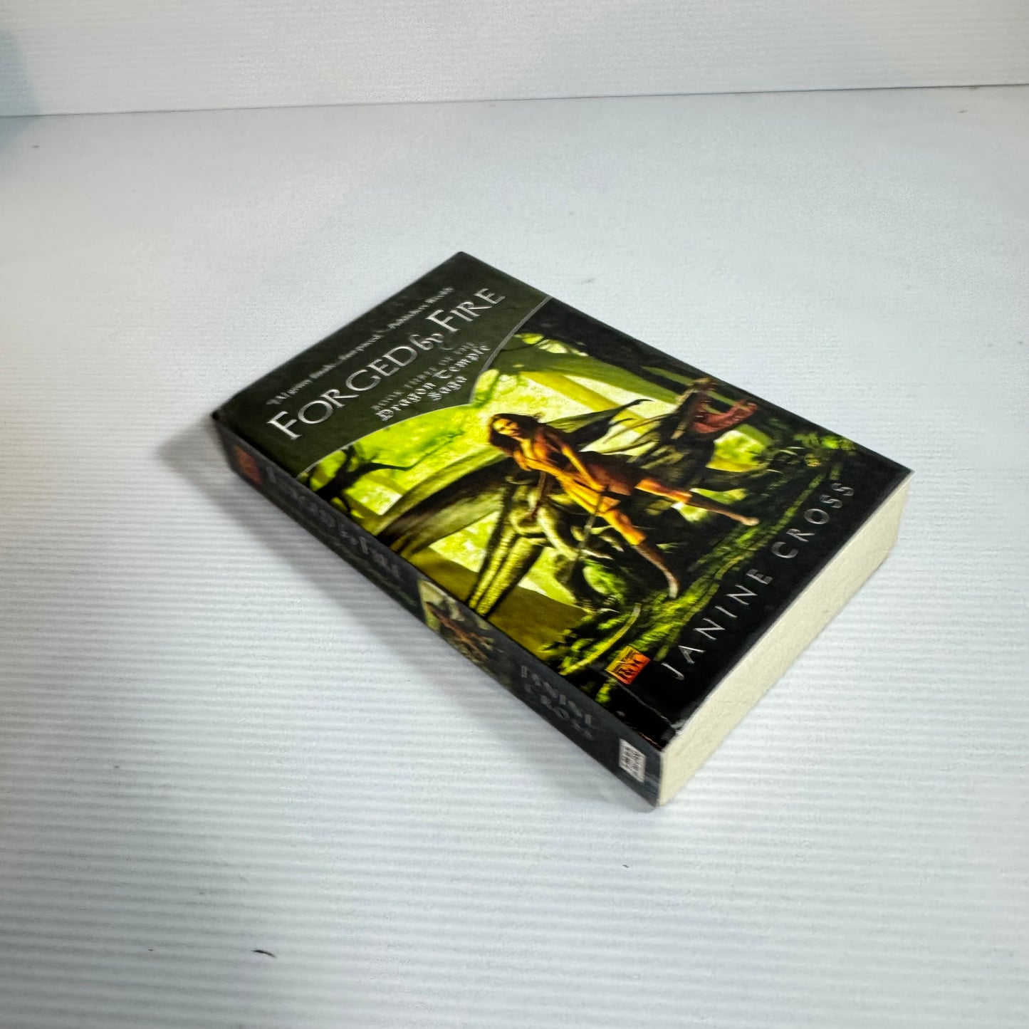 Forged By Fire : Book 3 Of The dragon Temple Saga - Janine Cross