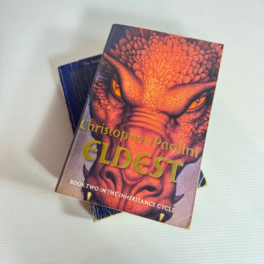 Inheritance Cycle Book Bundle x 2 : Books I & II Eragon & Eldest - Christopher Paolini (2294)