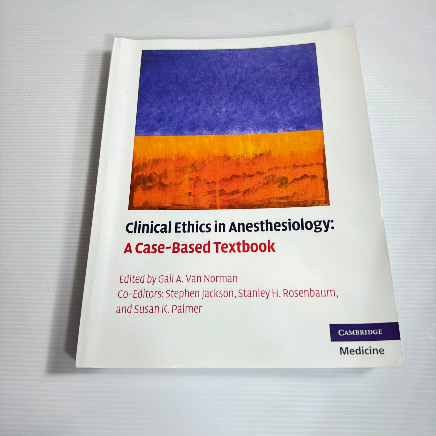 Clinical Ethics In Anesthesiology : A Case-Based Textbok - Gail A. Van Norman