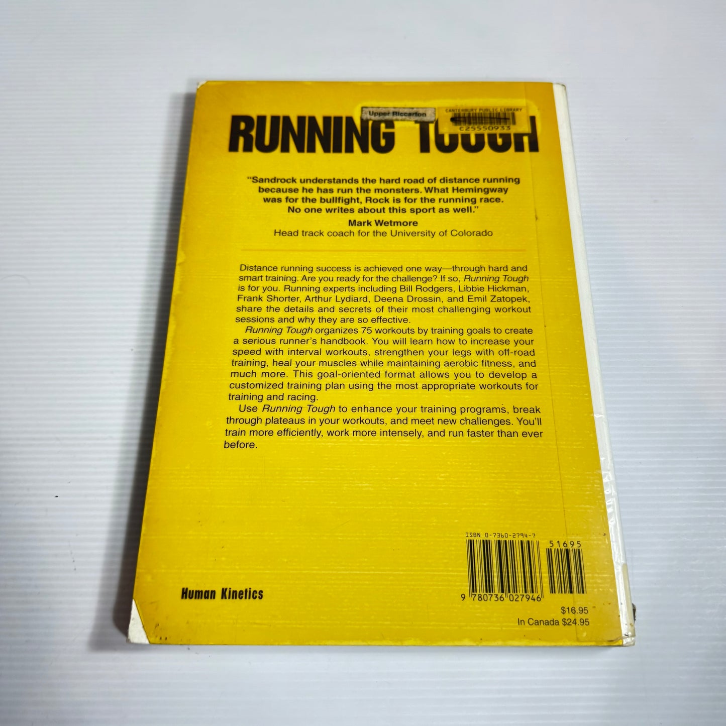Running Tough : 75 Challenging Training Runs - Michael Sandrock