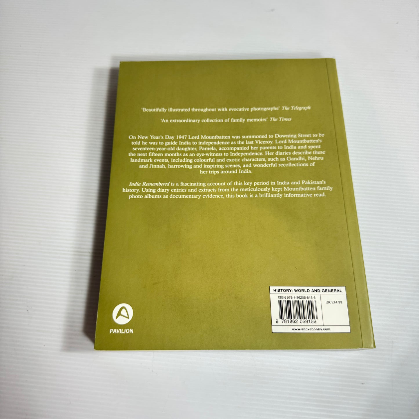 India Remembered - Pamela Mountbatten
