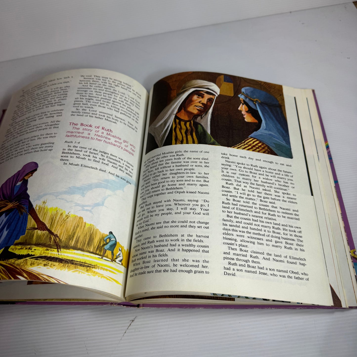 New Illustrated Bible For Children (Vintage 1973)