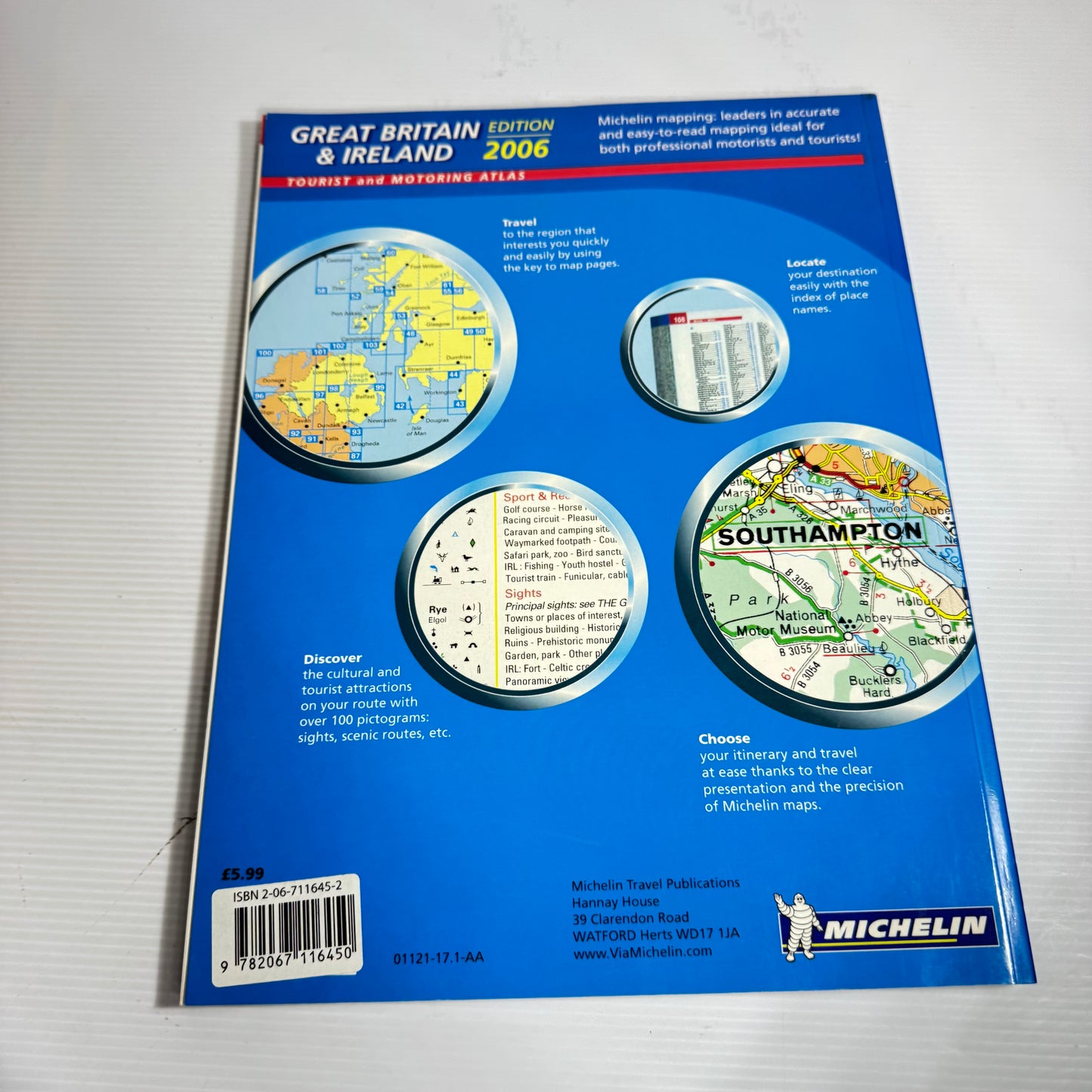 Great Britain And Ireland Tourist And Motoring Atlas - Michelin