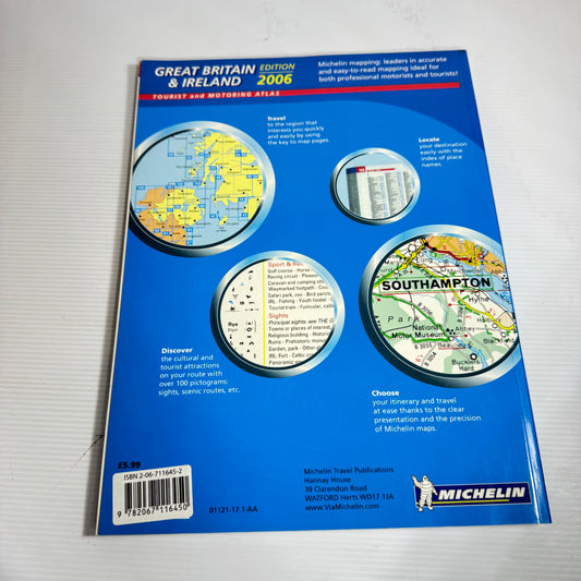 Great Britain And Ireland Tourist And Motoring Atlas - Michelin
