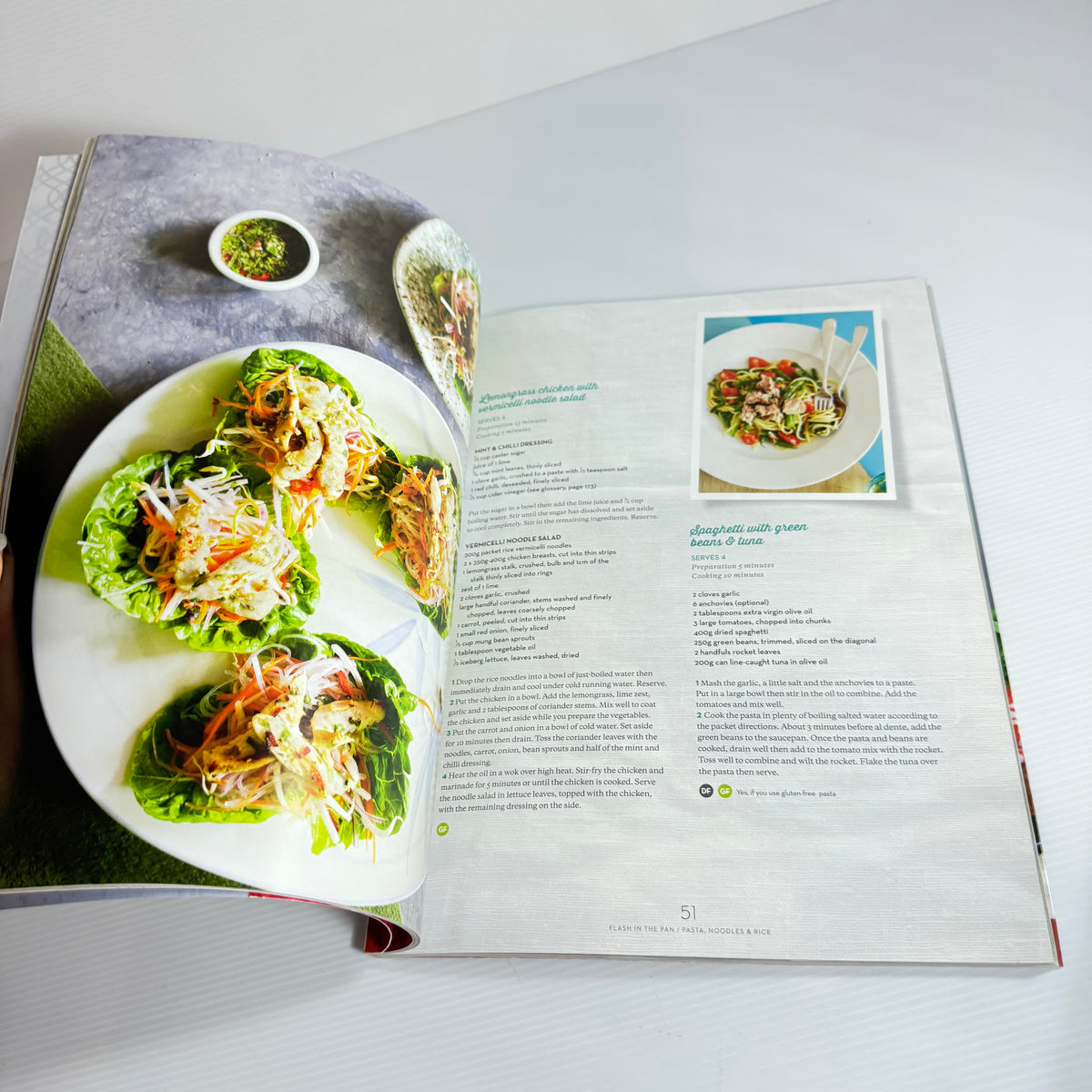 Food in a Flash Cookbook Bundle x 2 : Brenda Kitchen's On the Table in 20 Minutes & Flash In The Plan - Cuisine (3475)