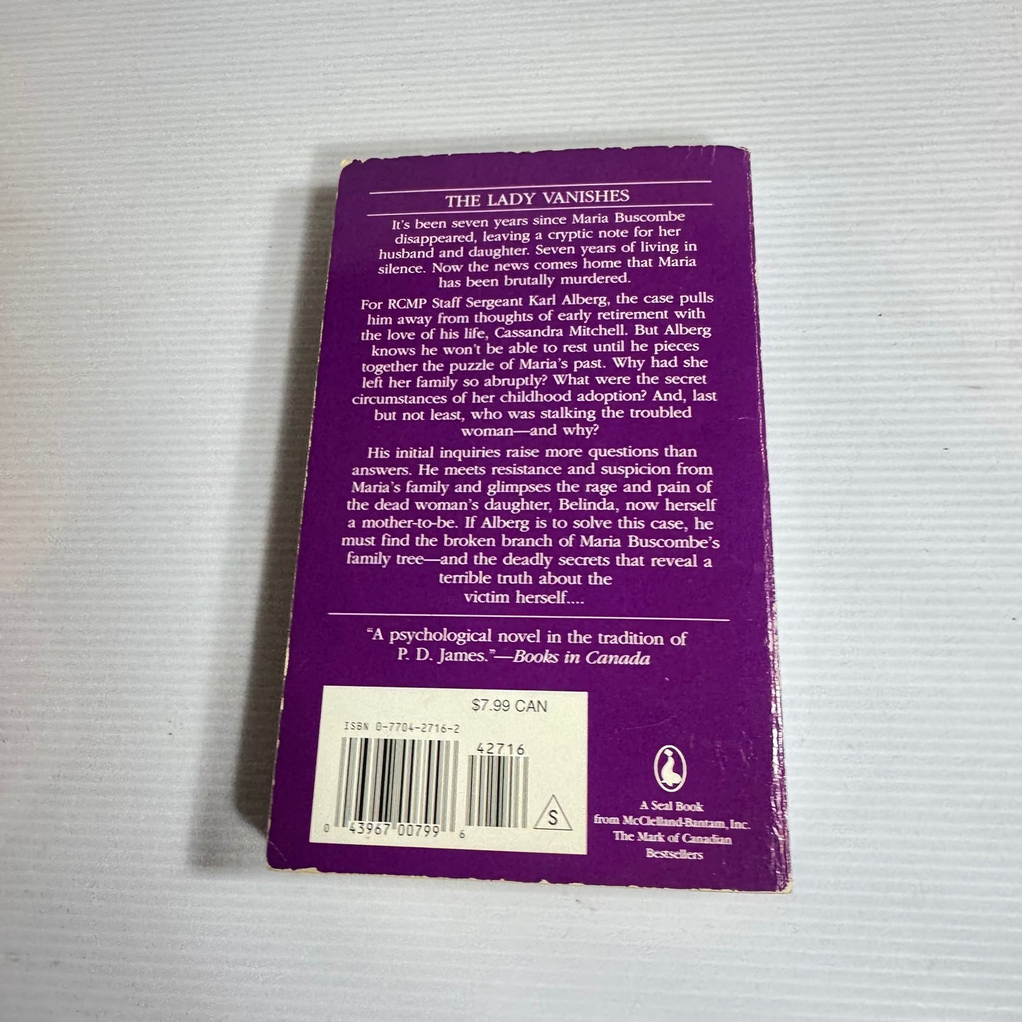 Mother Love - L.R. Wright (Vintage 1996)