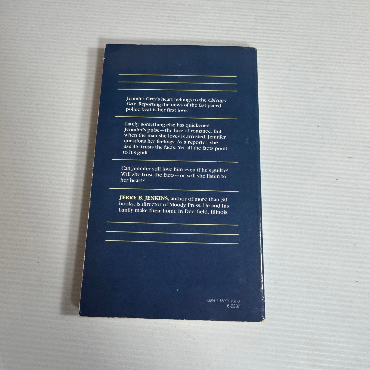 Heartbeat : A Jennifer Grey Mystery - Jerry Jenkins (Vintage 1983)