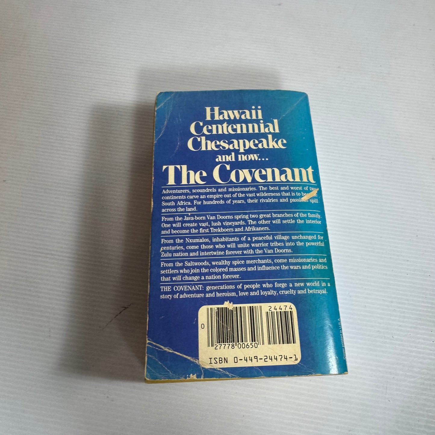 The Covenant - James A. Michener (Vintage 1980)