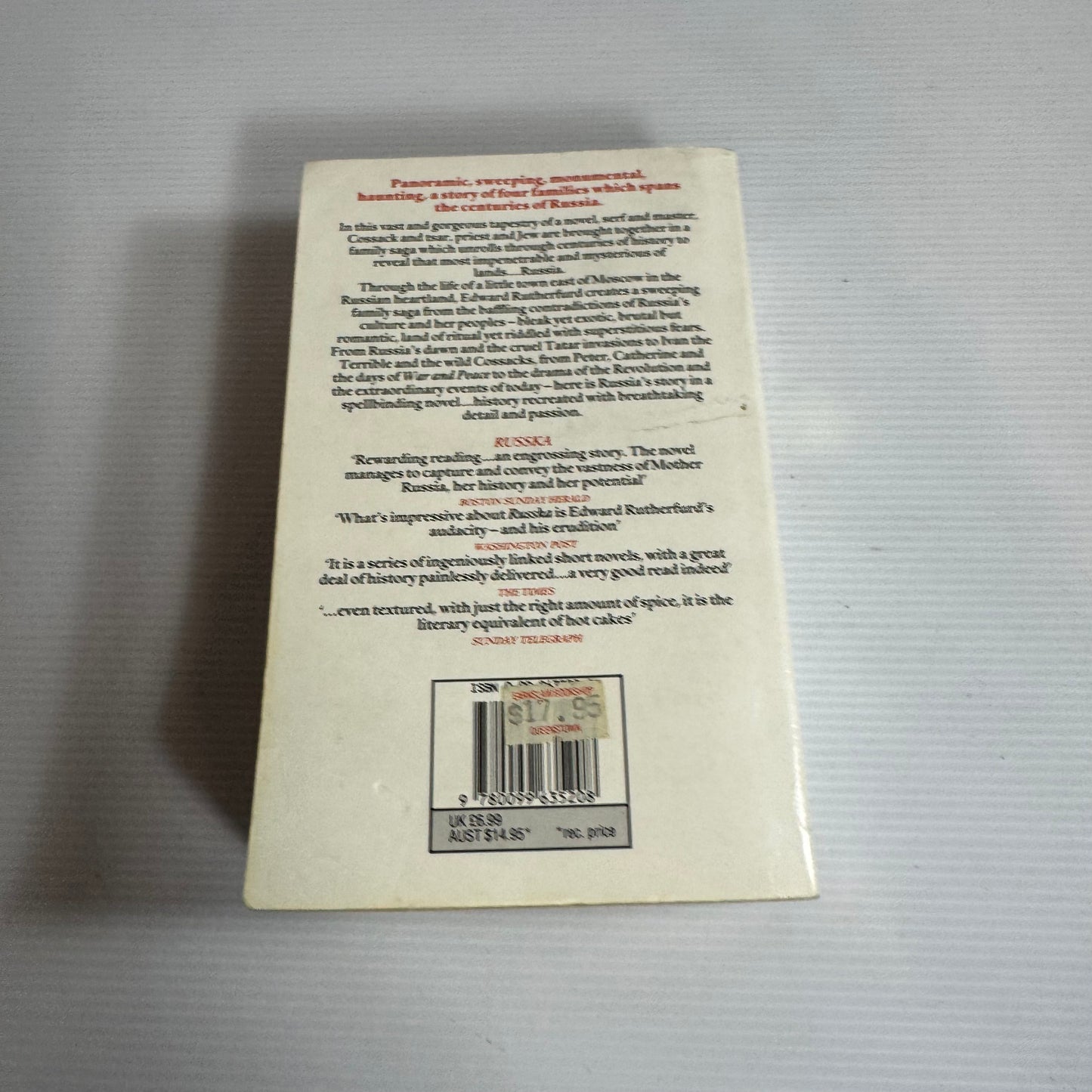 Russka - Edward Retherfurd (Vintage 1992)