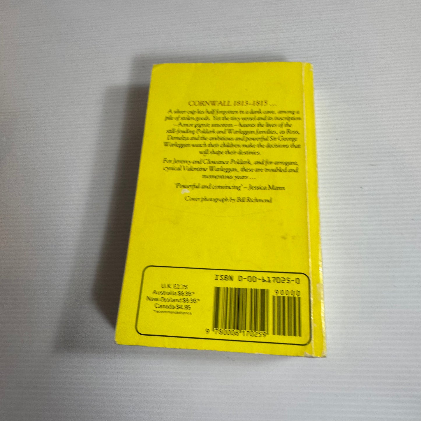 The Loving Cup: The 10th Poldark Novel - Winston Graham (Vintage 1985)