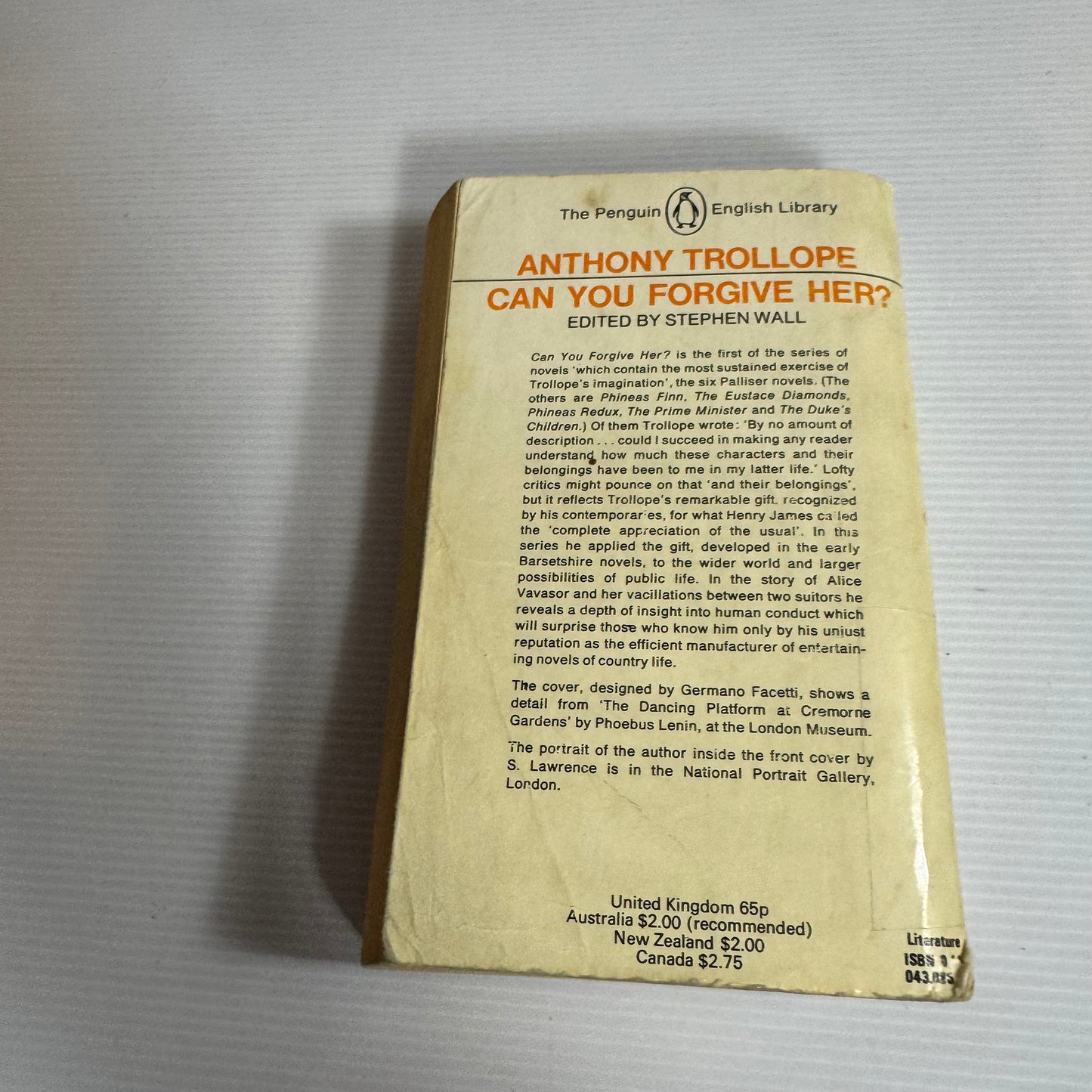 Can You Forgive Her? - Anthony Trollope (Vintage 1972)