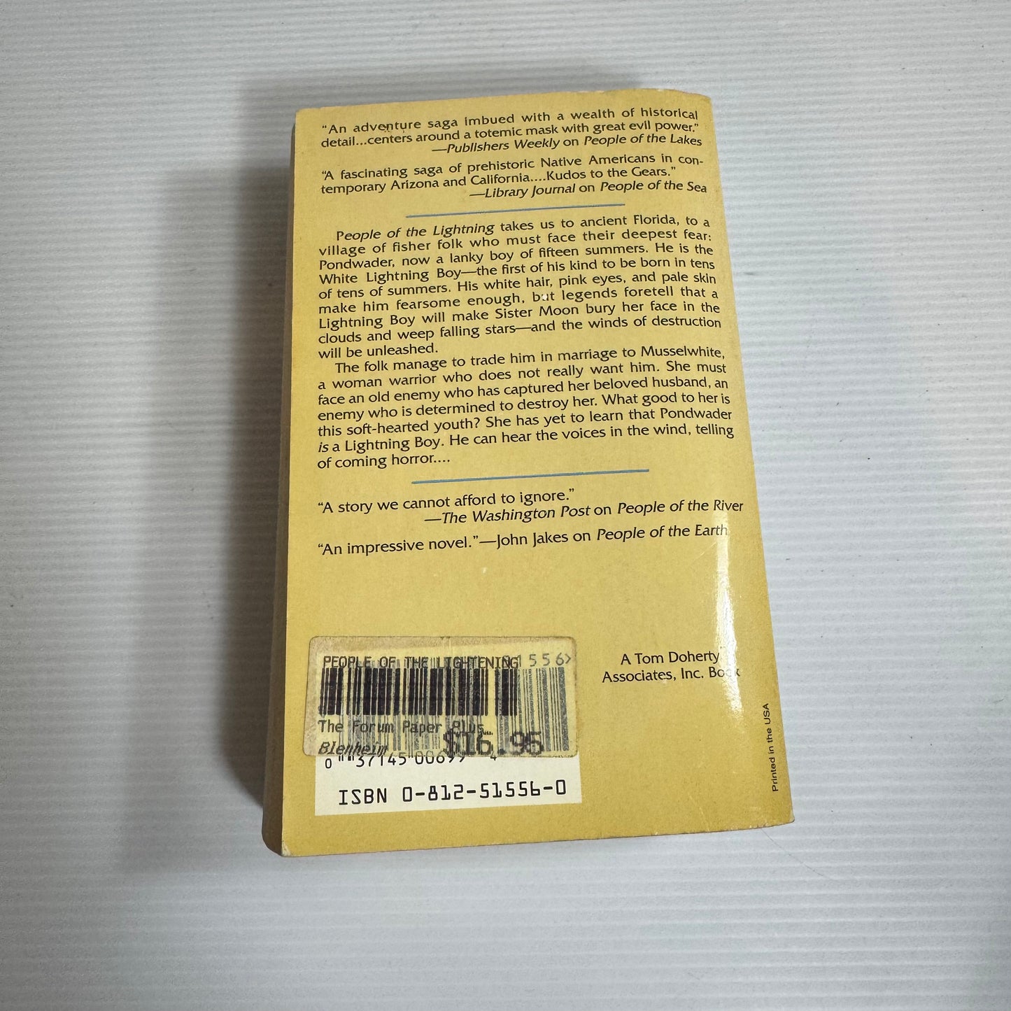 People of The Lightning - Kathleen O'Neal Gear and W. Michael Gear (Vintage 195)