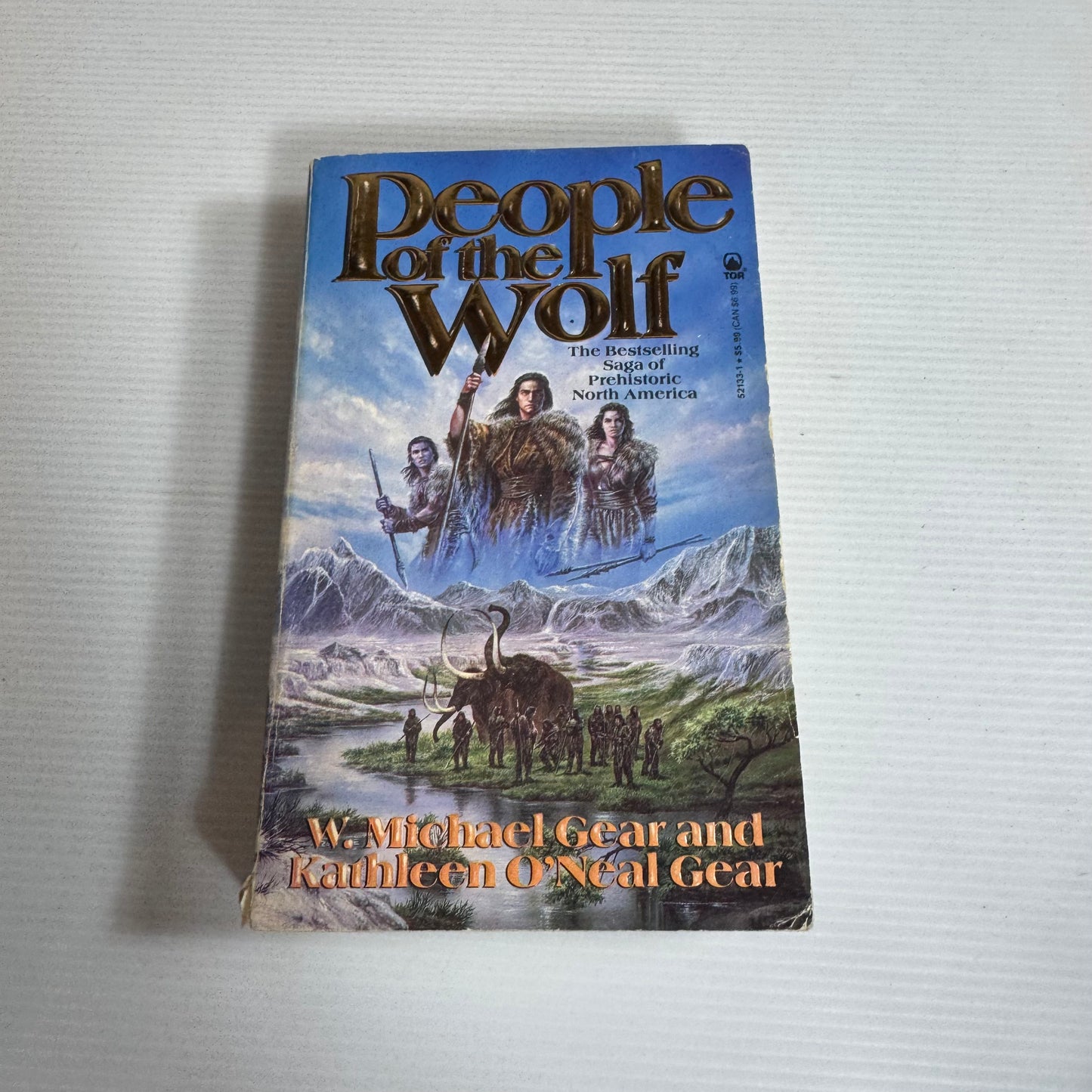People Of The Wolf - W. Michael Gear And Kathleen O'Neal Gear (Vintage 1990)