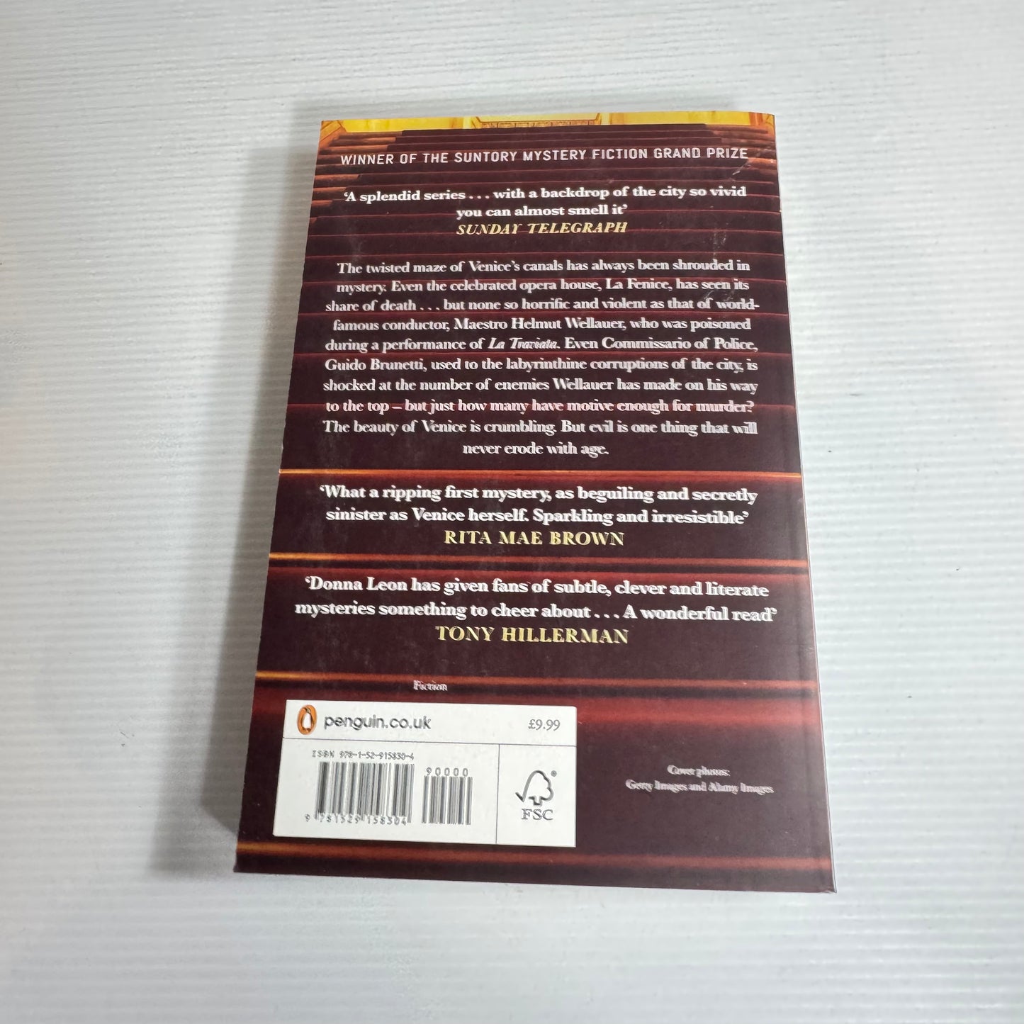 Death at La Fenice - Donna Leon (New)