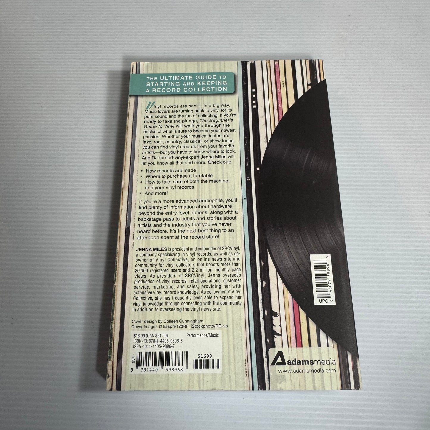 The Beginner's Guide to Vinyl - Jenna Miles (New)